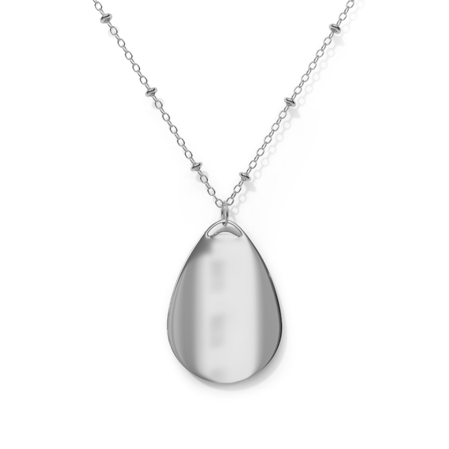 Heartfelt Love Oval Necklace