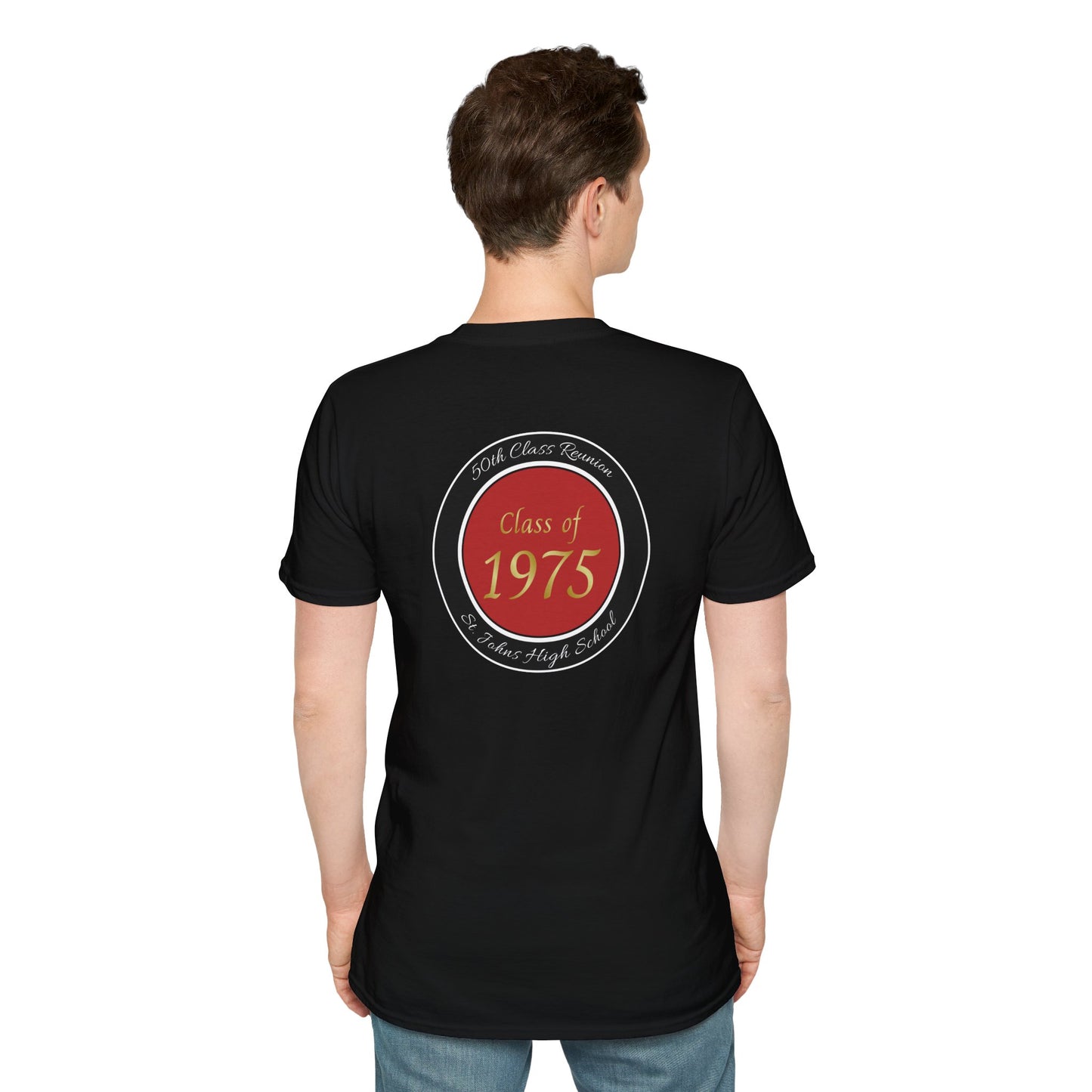 St Johns Class of 1975 Reunion T-Shirt | Nostalgic Softstyle Tee for Alumni