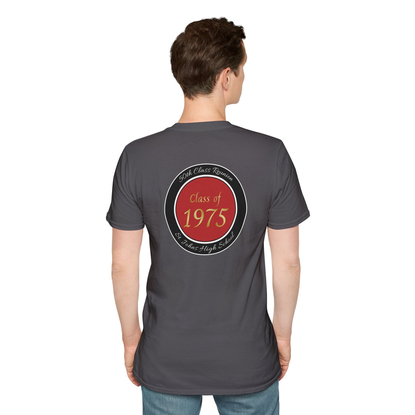 St Johns Class of 1975 Reunion T-Shirt | Nostalgic Softstyle Tee for Alumni