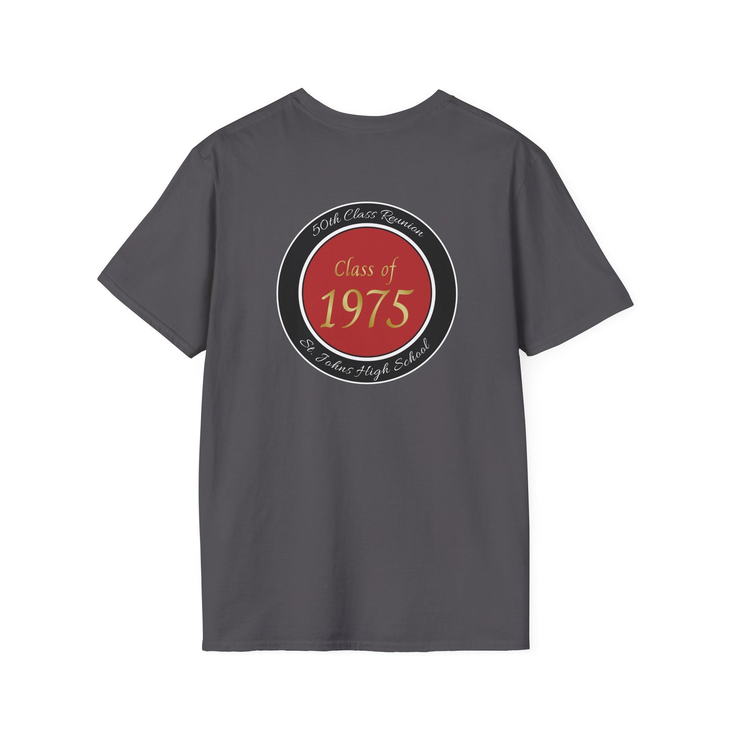 St Johns Class of 1975 Reunion T-Shirt | Nostalgic Softstyle Tee for Alumni