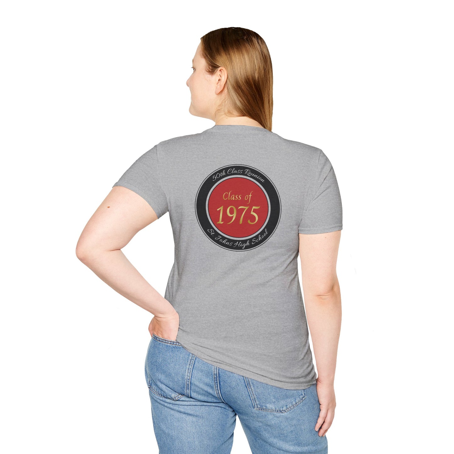 St Johns Class of 1975 Reunion T-Shirt | Nostalgic Softstyle Tee for Alumni